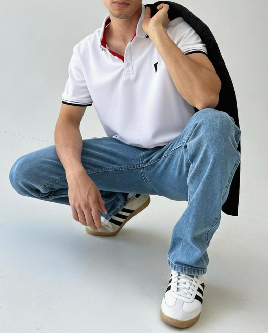 Conjunto Polo & Jean Casual